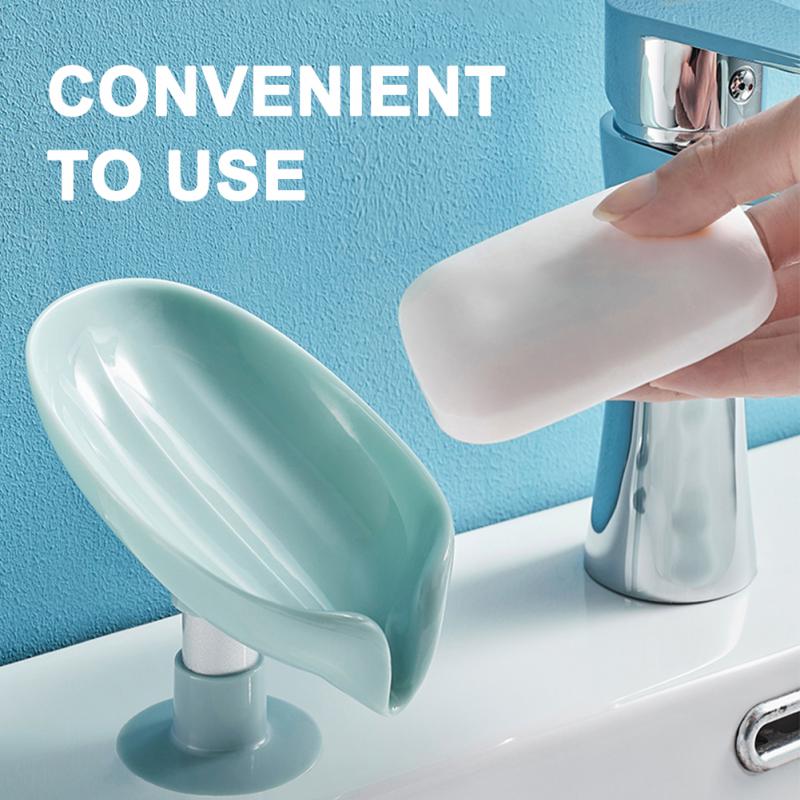 Self Adhesive Pastel Soap Holder Drainer - Image 3