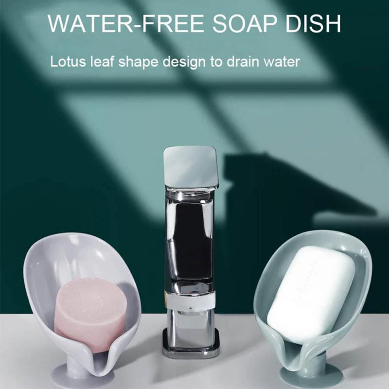 Self Adhesive Pastel Soap Holder Drainer - Image 4