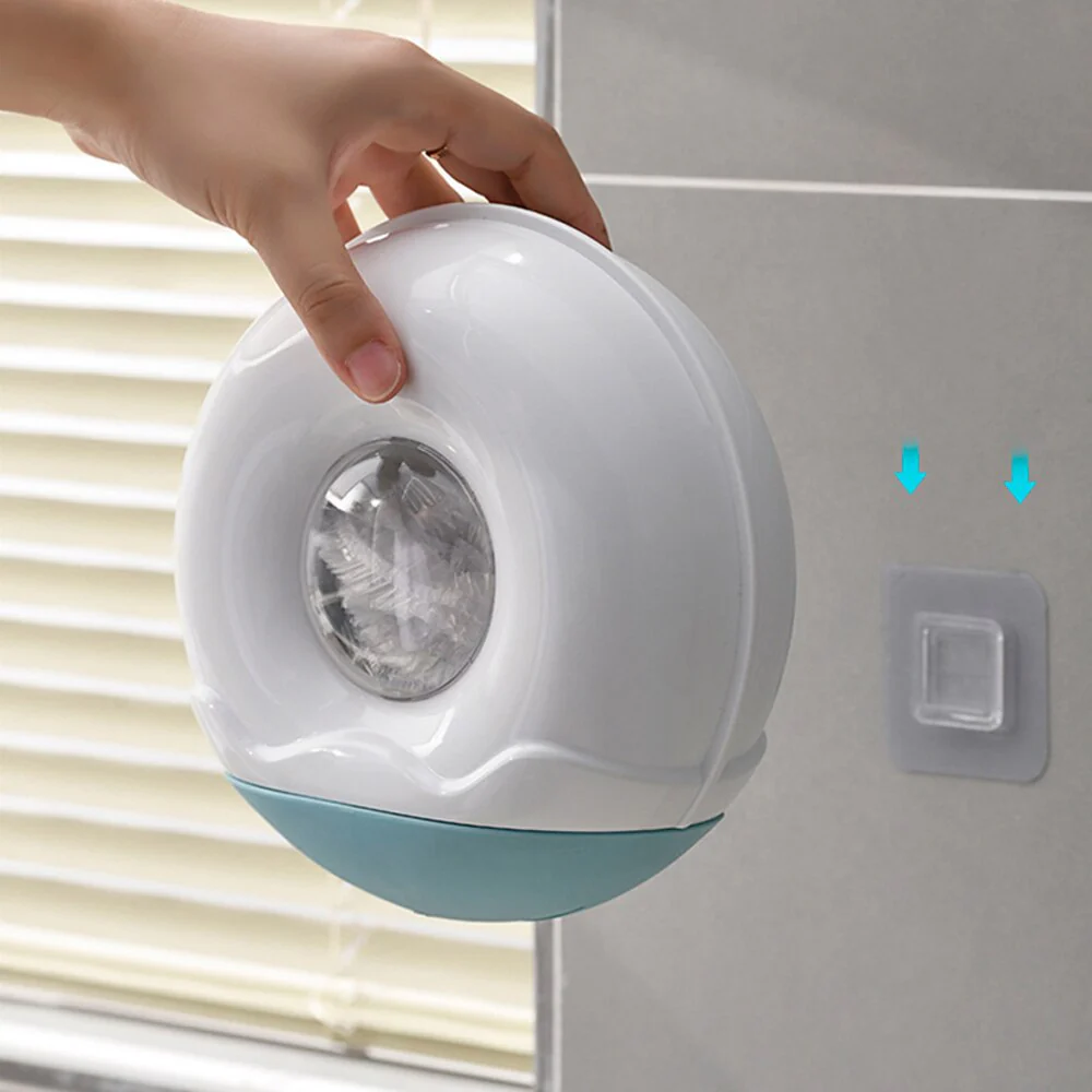 Self-Adhesive Plastic Bag Storage Dispenser - Image 4