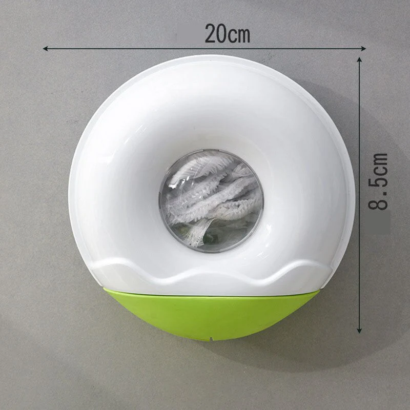 Self-Adhesive Plastic Bag Storage Dispenser - Image 8