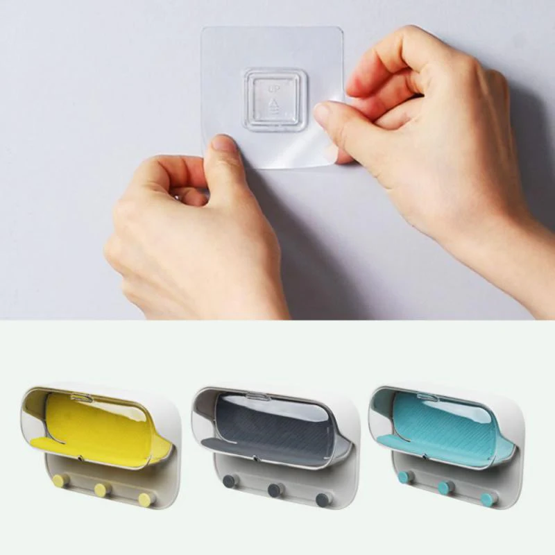Self-Adhesive Shower Organizer Storage Rack - Image 5