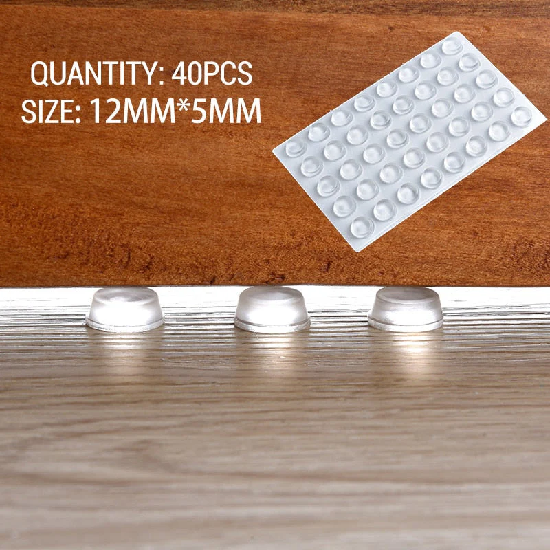 Self-Adhesive Silicone Cabinet Door Stopper Pads - Image 10