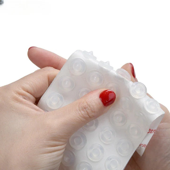 Self-Adhesive Silicone Cabinet Door Stopper Pads - Image 2