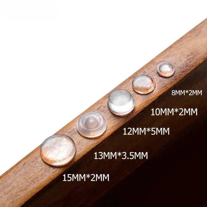 Self-Adhesive Silicone Cabinet Door Stopper Pads - Image 5