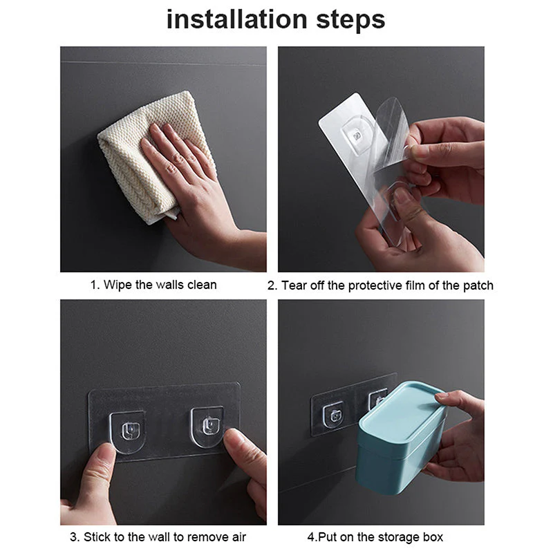 Self-Adhesive Wall Garbage Bag Dispenser - Image 3