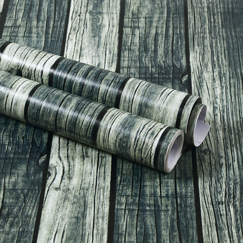 Self-Adhesive Wood Grain Wall Sticker - Image 16