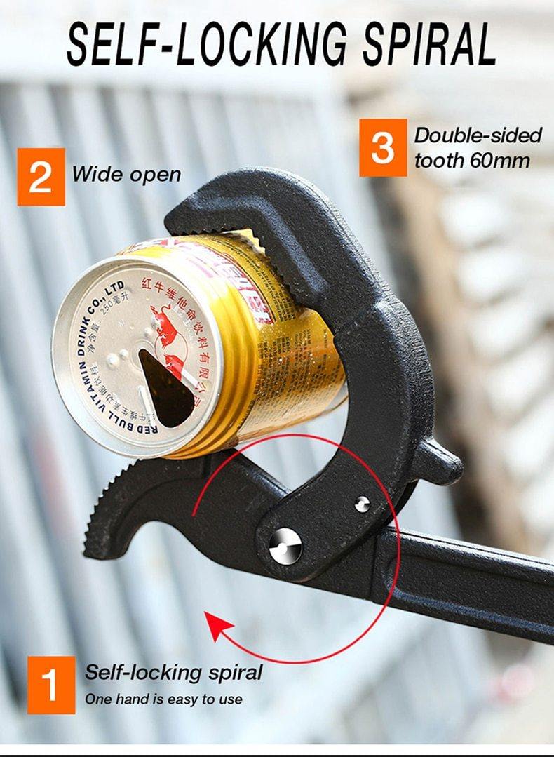 Self-Tightening Universal Adjustable Wrench - Image 3