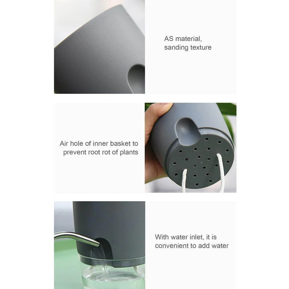 Self-watering Plant Pot with Water Container - Image 4