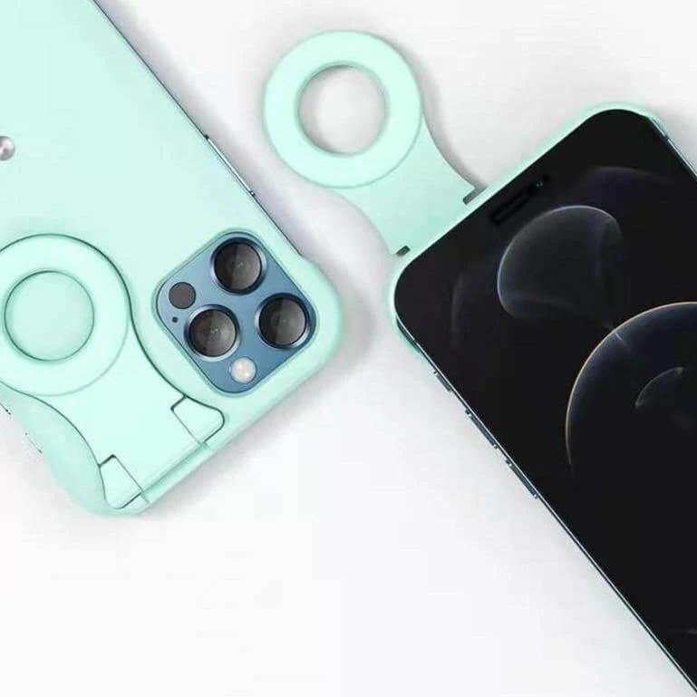 Selfie Light Flip iPhone 12 Shockproof Case - Image 6
