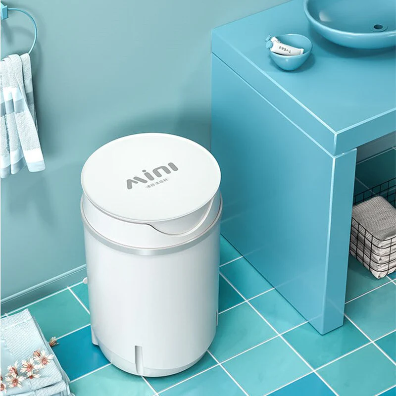 Semi-Automatic Mini Powerful Washing Machine - Image 3