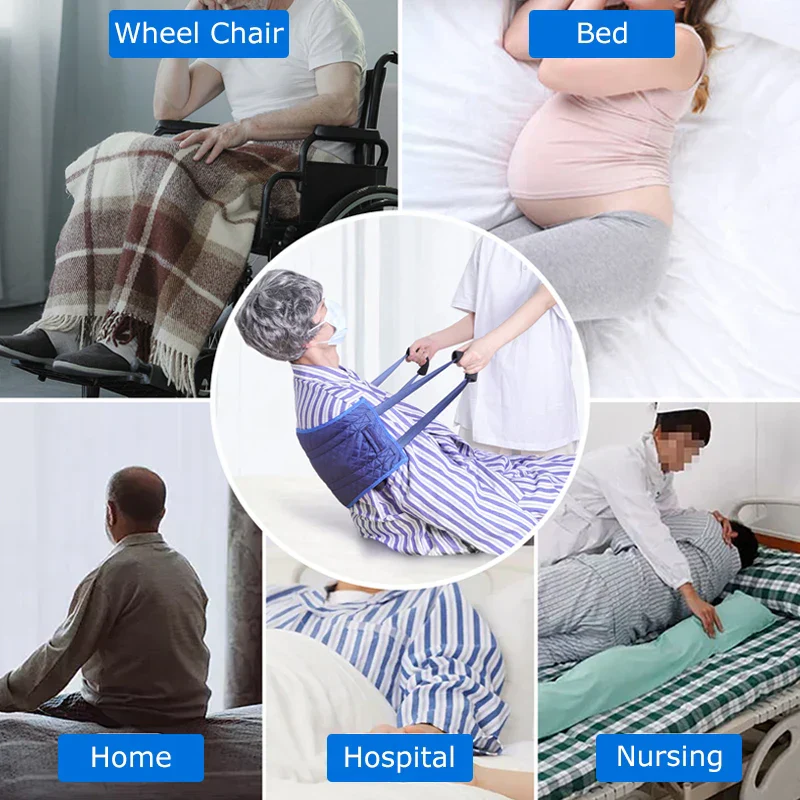 Senior Mobility Sling Easy Bed Transfer Belt - Image 2