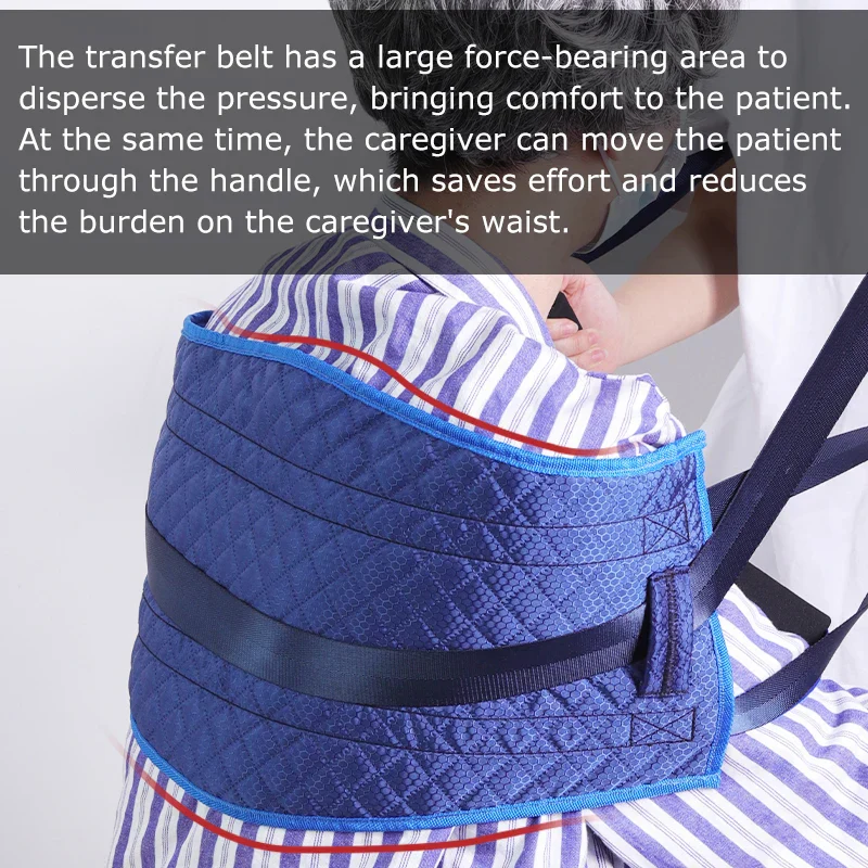 Senior Mobility Sling Easy Bed Transfer Belt - Image 5