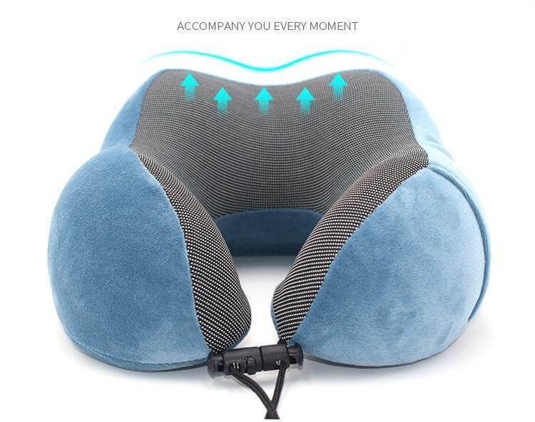 Shaped Soft Memory Foam Neck Pillow - Image 8