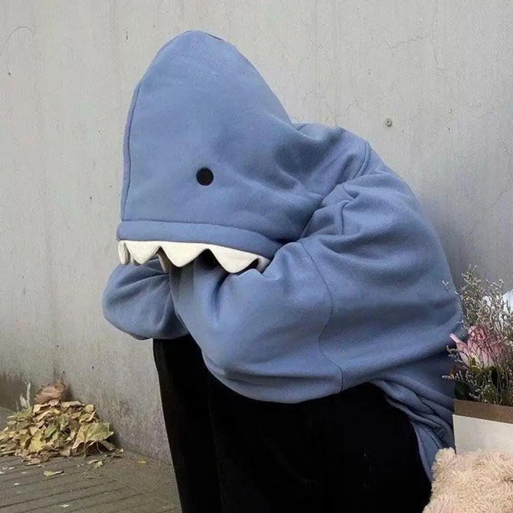 Shark Attack Cozy Hoodie - Image 4