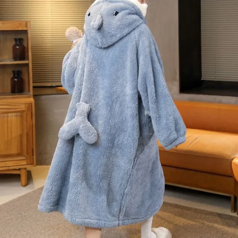 Shark Attack Plush Onesie Adult Blanket - Image 4