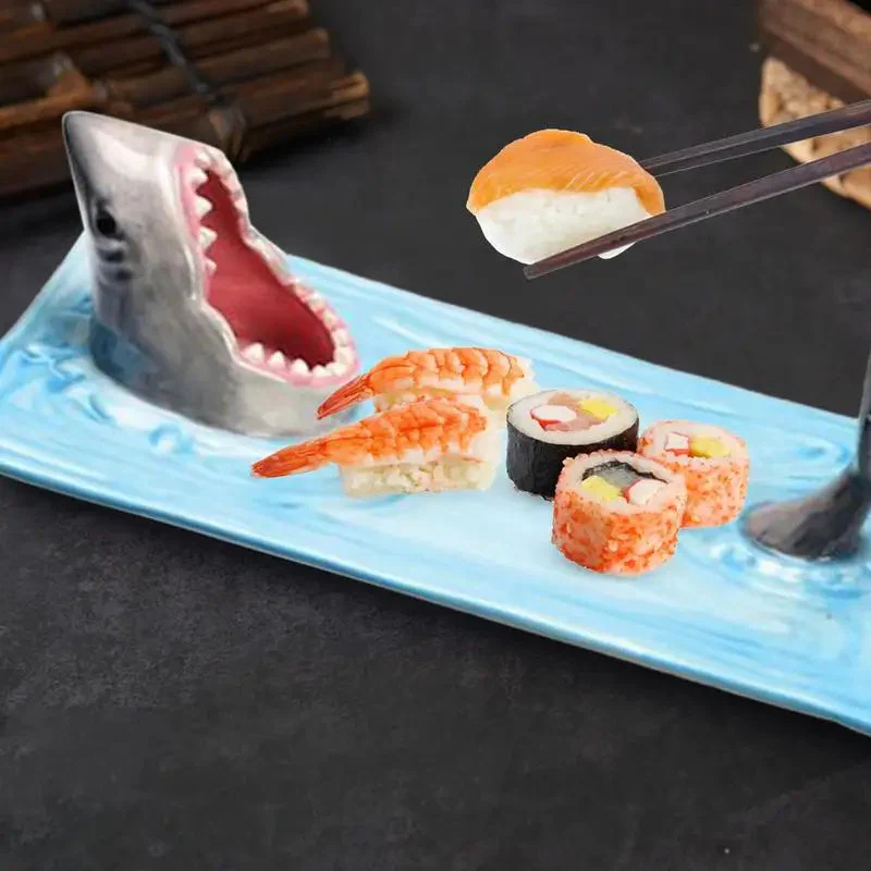 Shark Bite Sushi Serving Platter - Image 4