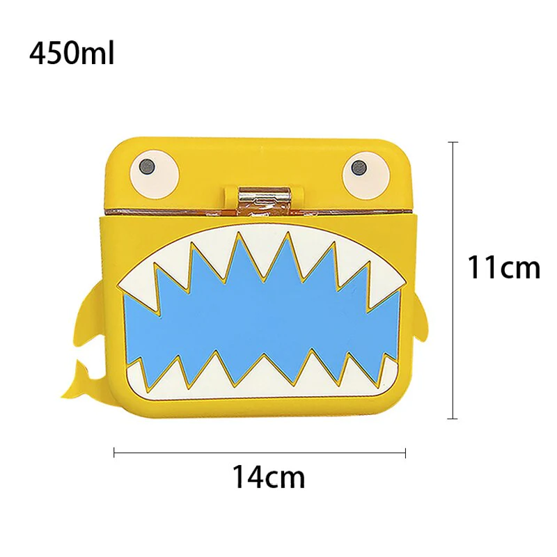 Shark Built-in Straw Water Bottle - Image 7