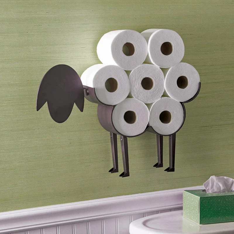 Sheep Decorative Toilet Paper Holder - Image 4