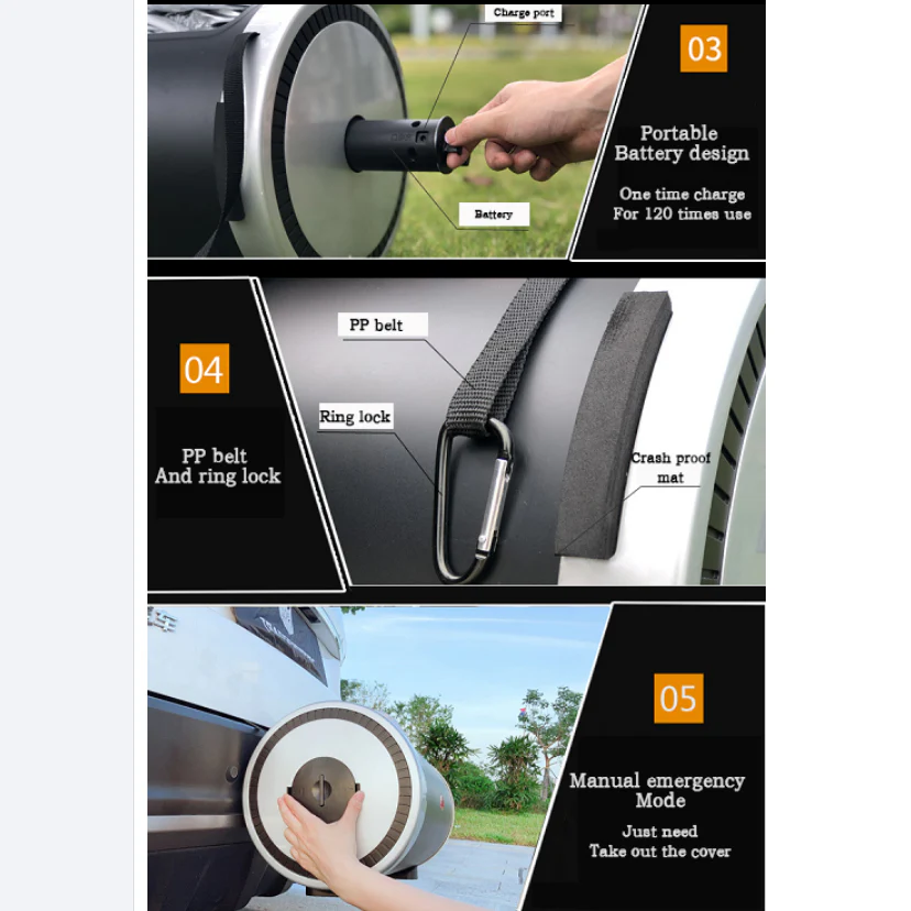 Shield Pro Fully Automatic Retractable Car Cover - Image 4