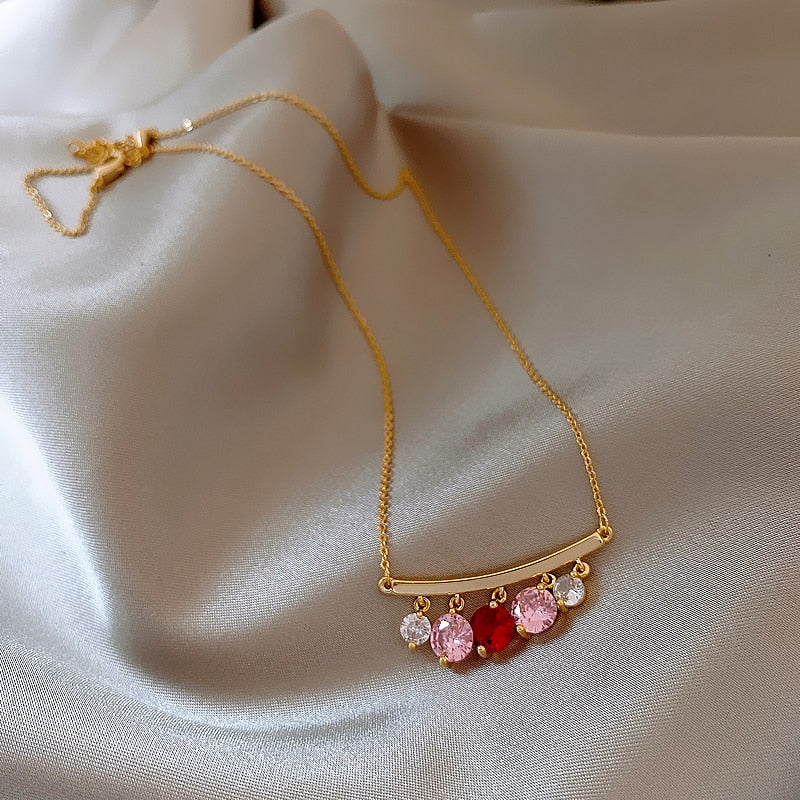 Shining Galaxy Crystal Necklace - Image 2