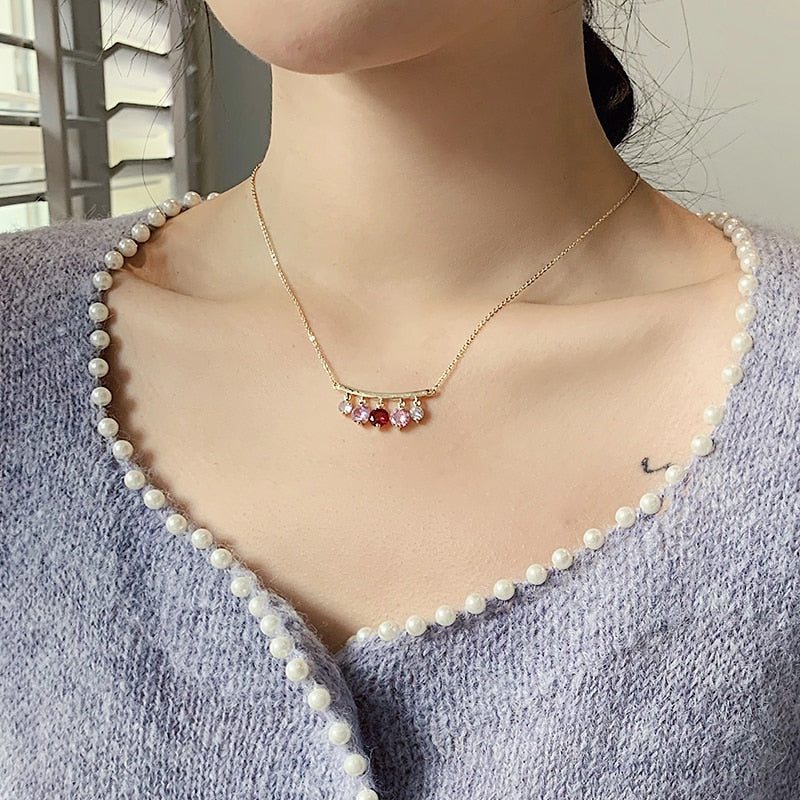 Shining Galaxy Crystal Necklace - Image 5