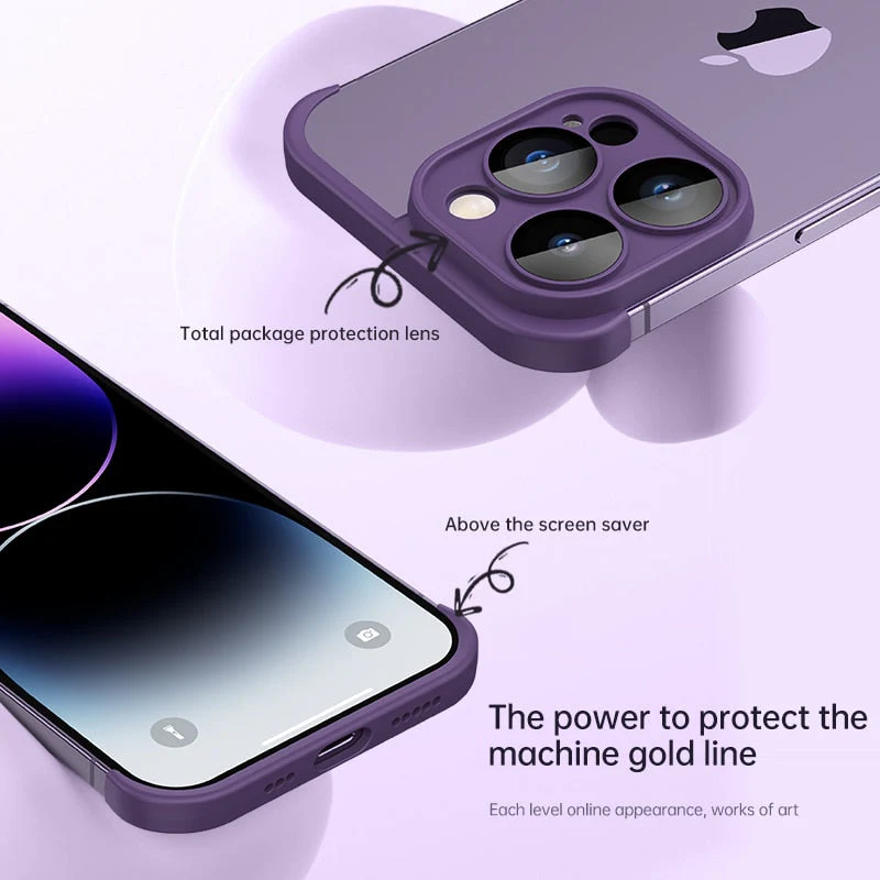 Shockproof Corner Pad Soft Silicone iPhone Case - Image 4