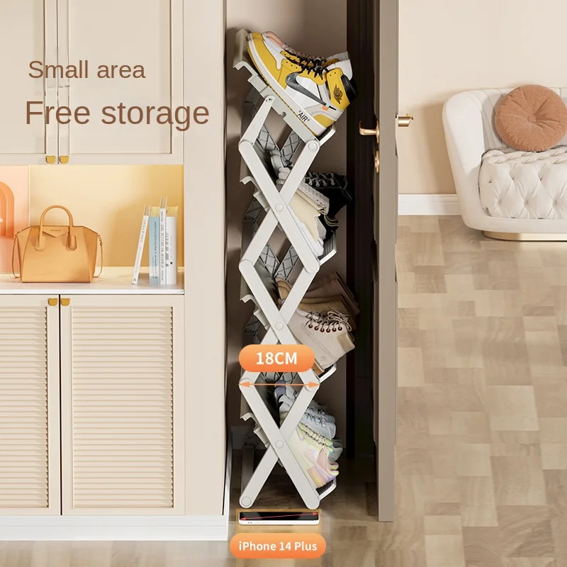 Shoe Organizer Vertical Space-Saving Rack - Image 2