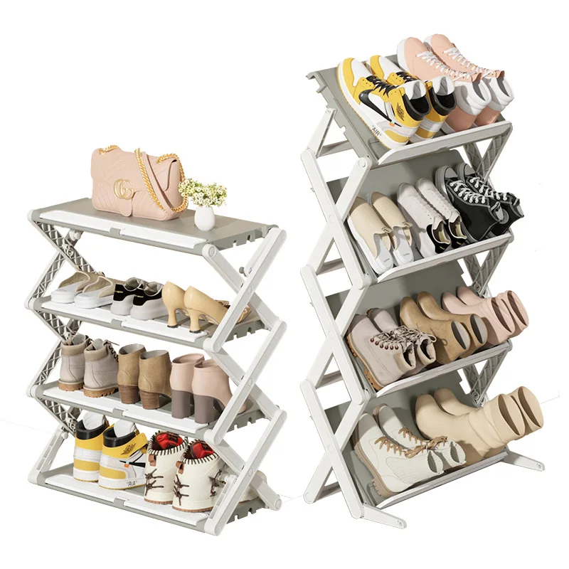 Shoe Organizer Vertical Space-Saving Rack - Image 5