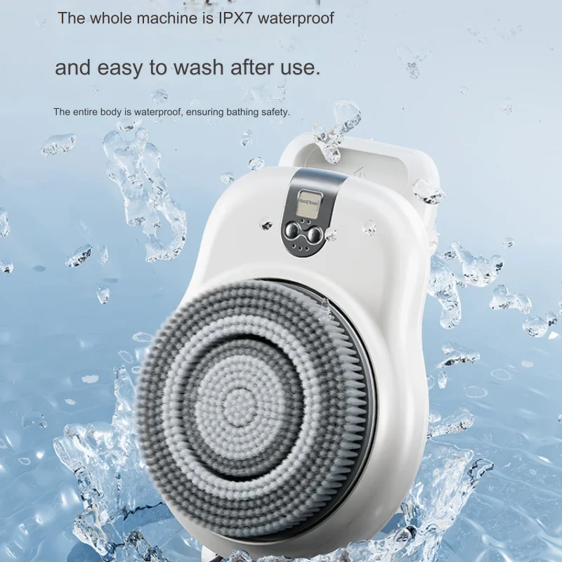 Shower Back Rubbing Wall-Mounted Smart Scrubbing Machine - Image 6