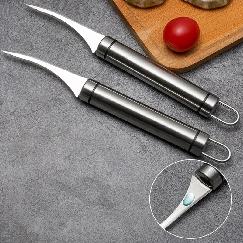 Shrimp Cleaner Stainless Steel Cutter - Image 2
