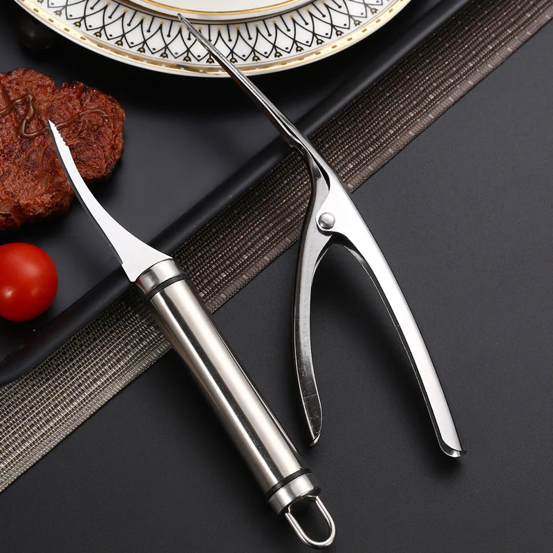 Shrimp Cleaner Stainless Steel Cutter - Image 7