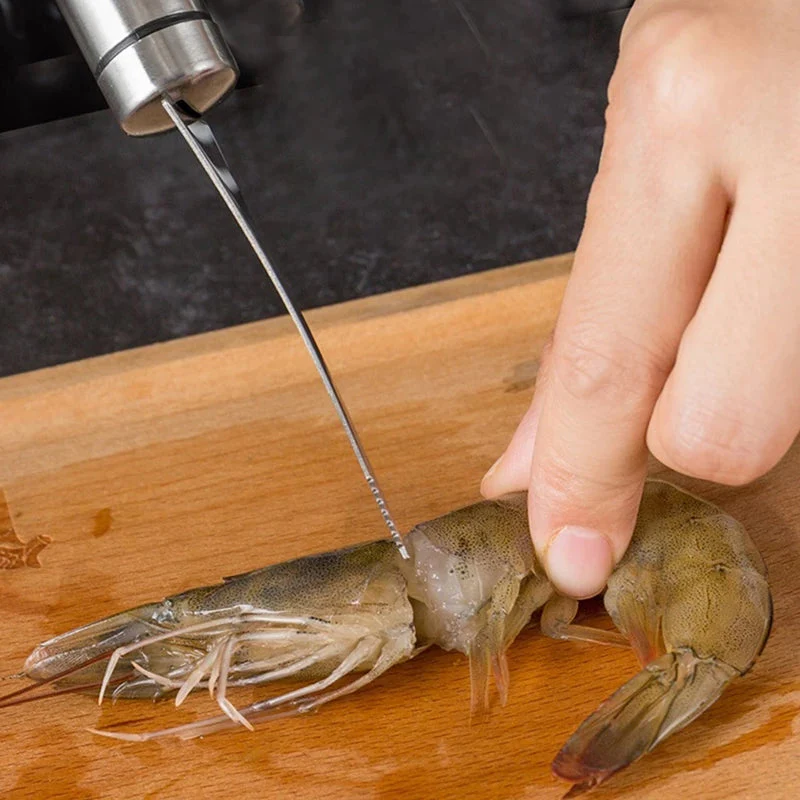 Shrimp Cleaner Stainless Steel Cutter - Image 8