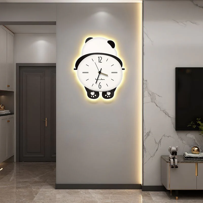 Shy Panda Creative Wall-Hanging Clock - Image 5