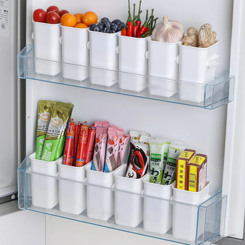 Side Door Refrigerator Organizer Food Storage Box - Image 2