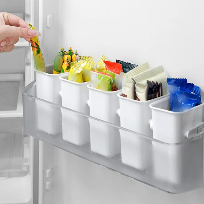 Side Door Refrigerator Organizer Food Storage Box - Image 7