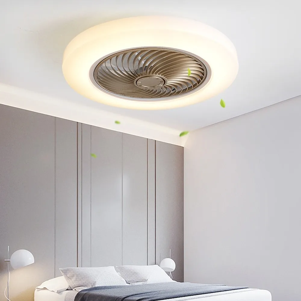 Silent Air Fan RC Invisible Blades Smart Ceiling Lamp - Image 10