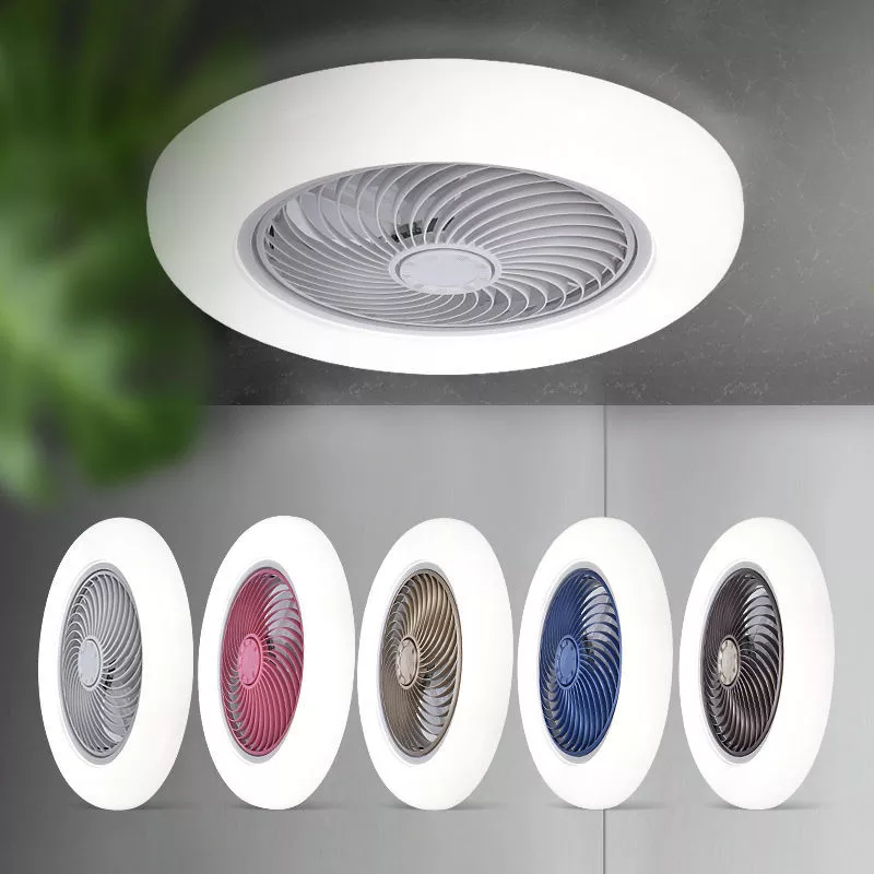 Silent Air Fan RC Invisible Blades Smart Ceiling Lamp - Image 2