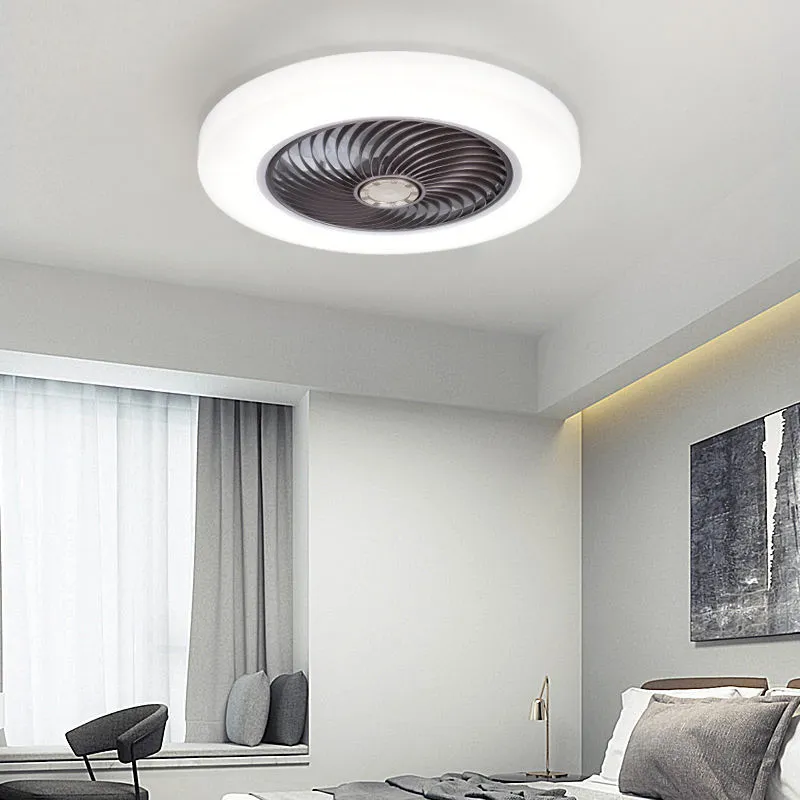 Silent Air Fan RC Invisible Blades Smart Ceiling Lamp - Image 5