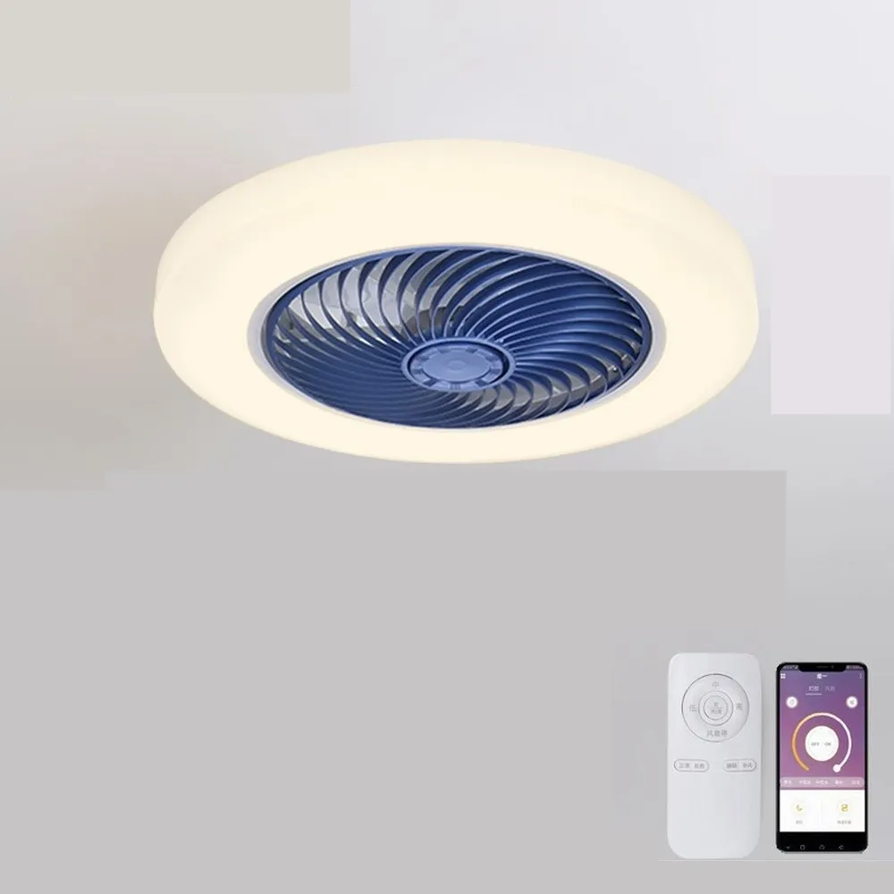 Silent Air Fan RC Invisible Blades Smart Ceiling Lamp - Image 7