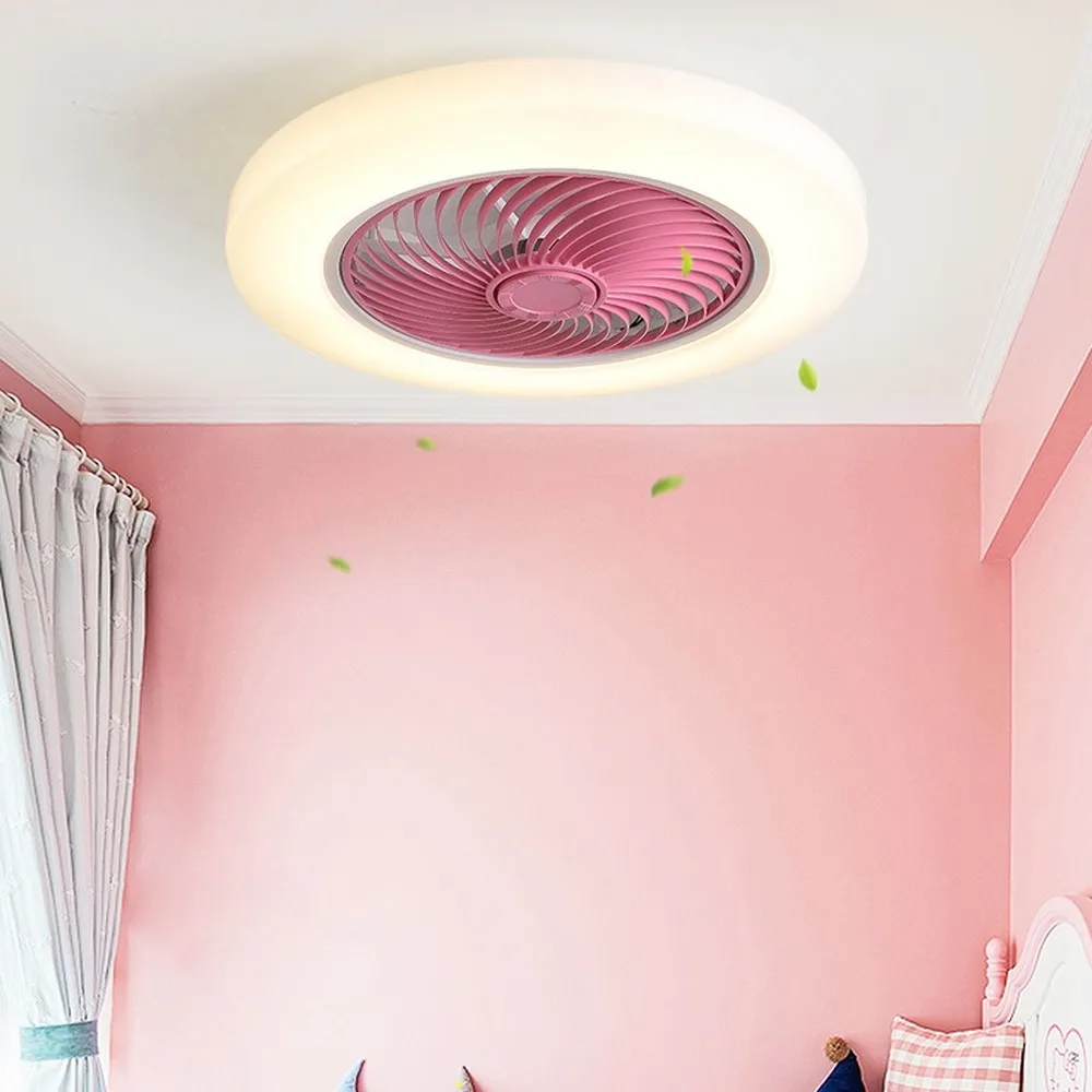 Silent Air Fan RC Invisible Blades Smart Ceiling Lamp - Image 9