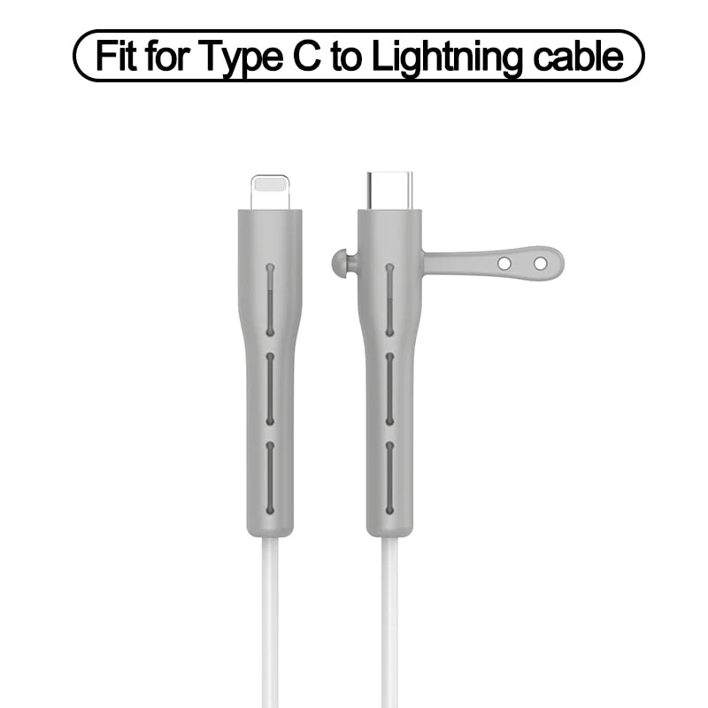 Silicone Cable Cord Protector Clip - Image 14