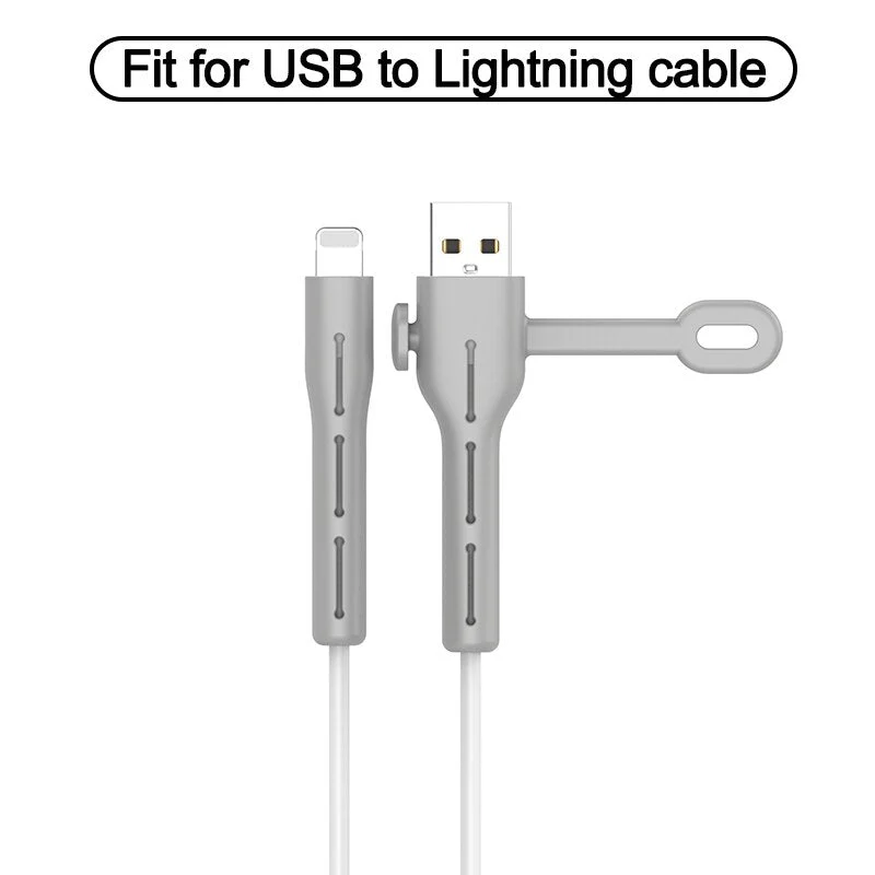 Silicone Cable Cord Protector Clip - Image 19