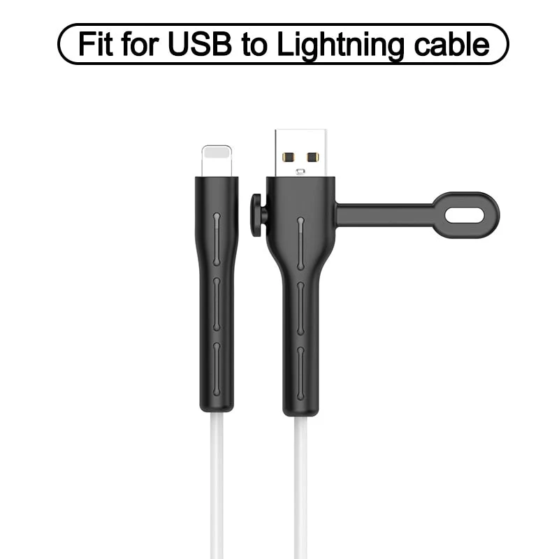 Silicone Cable Cord Protector Clip - Image 23