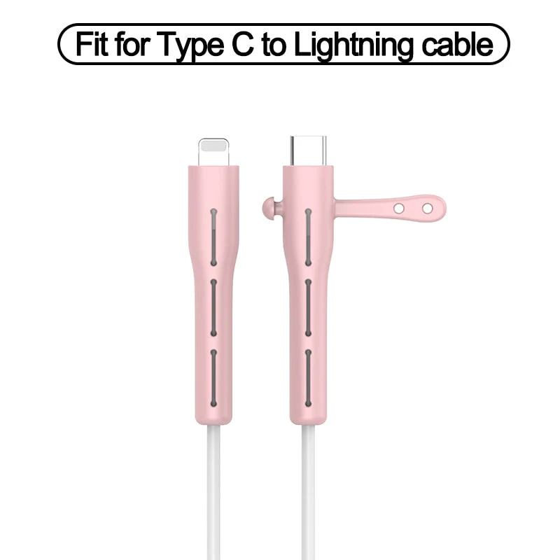 Silicone Cable Cord Protector Clip - Image 24