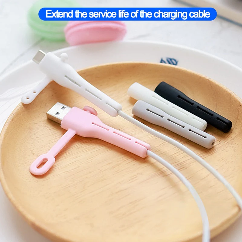 Silicone Cable Cord Protector Clip - Image 4