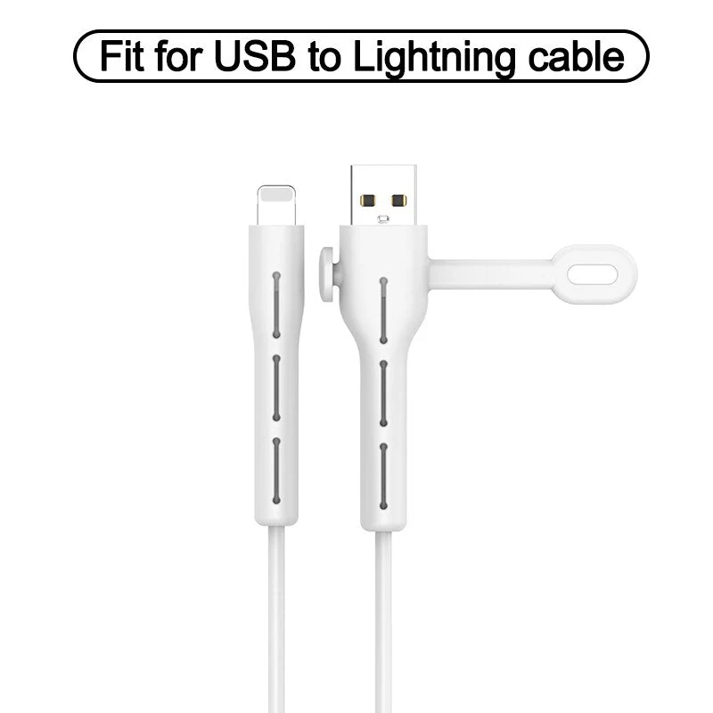 Silicone Cable Cord Protector Clip - Image 9
