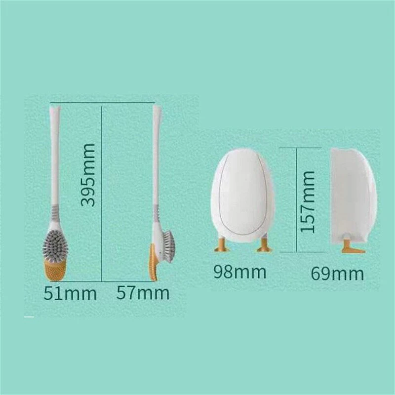 Silicone Duck Shape Soft Bathroom Brush - Image 7