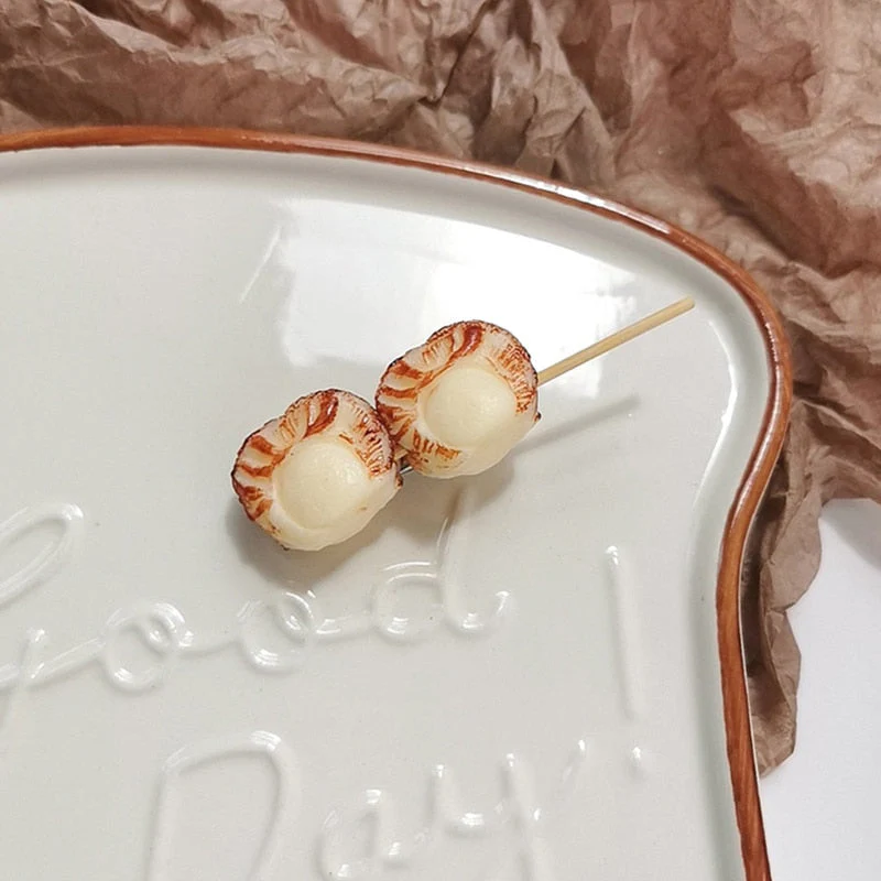 Silicone Food Hair Clips - Image 12