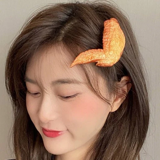 Silicone Food Hair Clips - Image 2
