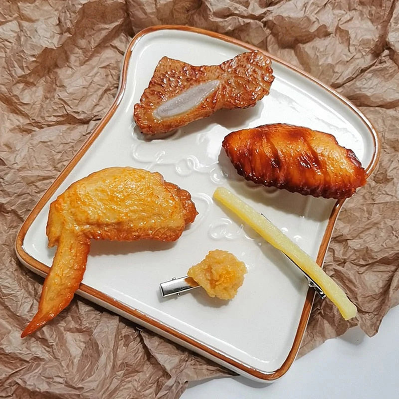 Silicone Food Hair Clips - Image 6